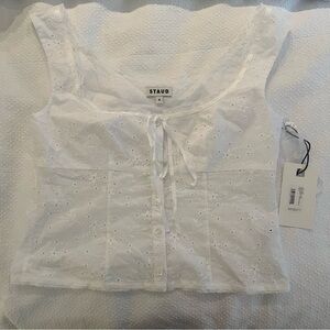 Staud Lou Top- Size 6; New with Tags